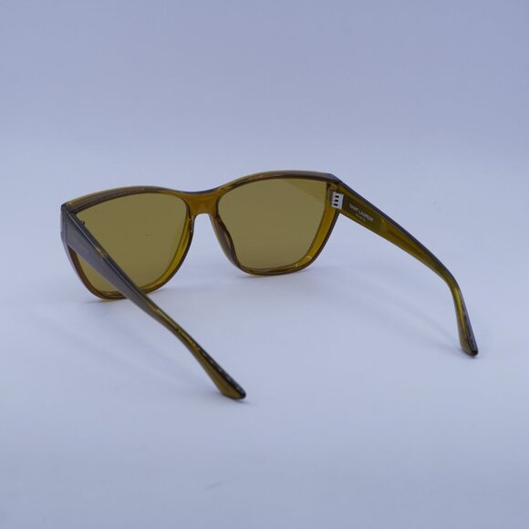 Saint Laurent SL 758 004 Sunglasses Ochra Cat Eye Frame, Nicotine Lenses main image 8